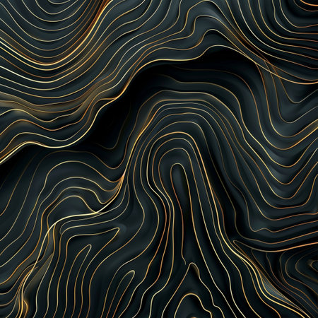 Marble texture with gold stripes. Abstract background. Vector illustration.の素材