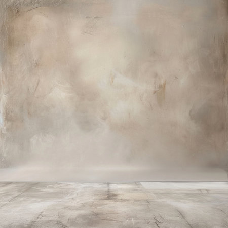 grunge wall and floor, grungy background, interior designの素材