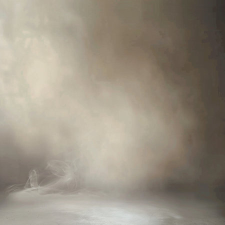 Abstract grunge background with smoke on the wall, vector illustration.の素材