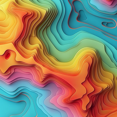 3D abstract paper art style, design layout for business presentations, flyers, posters, printsration, cards, brochure cover. Paper cut background. Abstract realistic paper decoration for designの素材