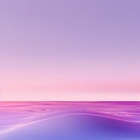 beautiful sunset over the sea. abstract natural background. color gradientの素材