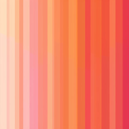 Background with color lines. Different shades and thickness. Abstract pattern.の素材