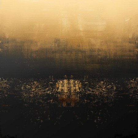 Abstract grunge background. With different color patterns: yellow (beige); brown; blackの素材