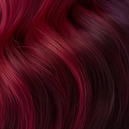 highlight hair texture abstract fashion style background on mulberry color toneの素材