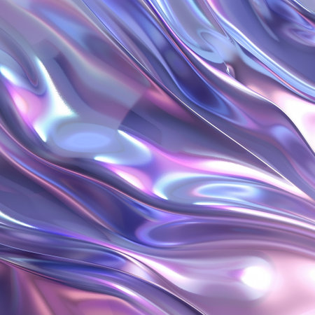 abstract metallic background with some smooth lines in it (3d render)の素材