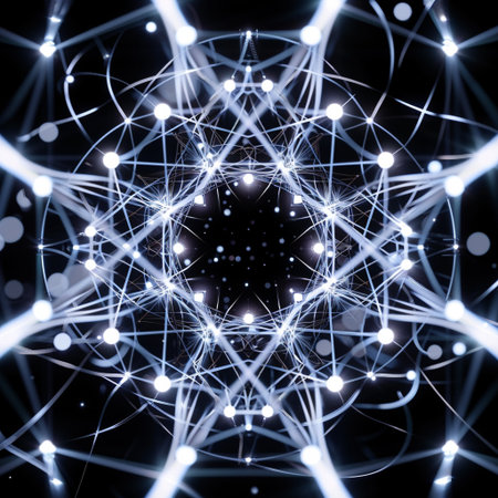 3d illustration of abstract geometric composition,digital artwork for creative graphic designの素材