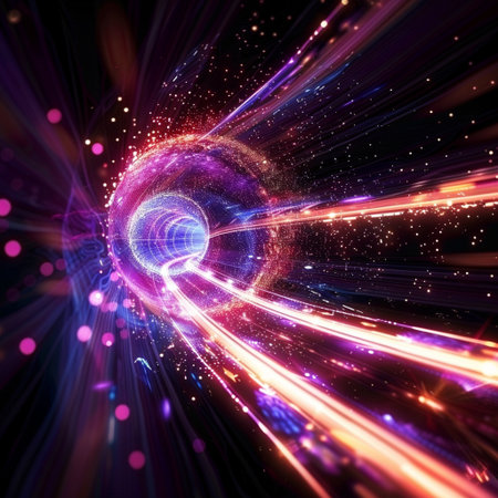 abstract fractal background a computer-generated 2D illustration, textureの素材