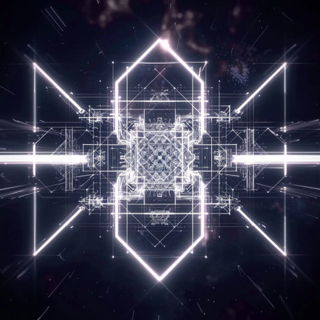 Abstract technology background. 3d rendering, 3d illustration.の素材