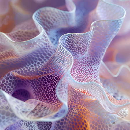 abstract fractal background a computer-generated 2D illustration, textureの素材