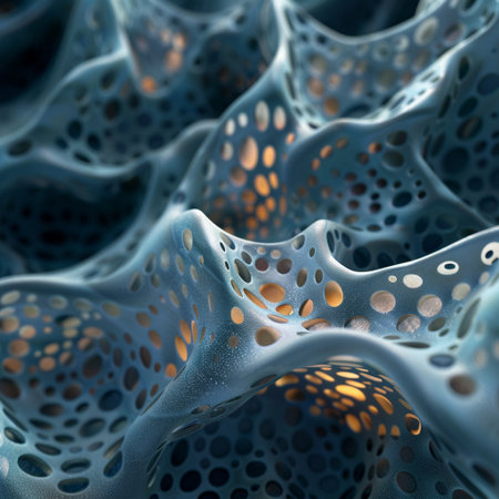 3d rendering of abstract fractal shape. Computer generated graphics.の素材