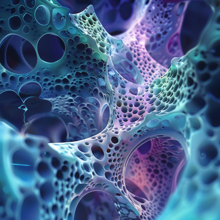 Abstract fractal. Fractal art background for creative design. Decoration for wallpaper, desktop, poster, cover booklet. Print for clothes, t-shirt. Creative illustration for designの素材