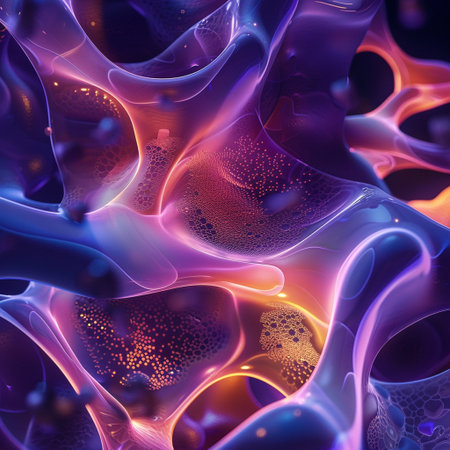 abstract fractal background a computer-generated 2D illustration, textureの素材