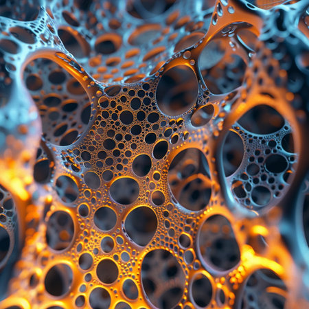 Abstract fractal background. Design element for brochure, advertisements, presentation, web and other graphic designer works. Digital collage.の素材