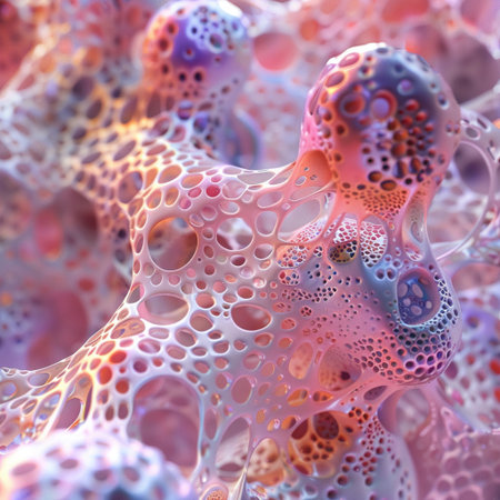 3d abstract computer generated fractal design.Fractal is never-ending pattern.Fractals are infinitely complex patterns that are self-similar across different scalesの素材