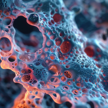 Abstract fractal background. Design element for brochure, advertisements, presentation, web and other graphic designer works. Digital collage.の素材