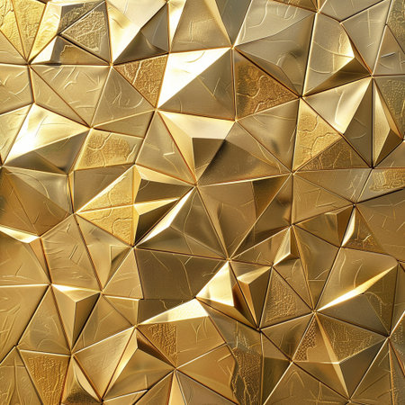 golden abstract background. 3d rendering, 3d illustration.の素材