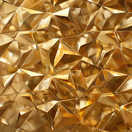 golden abstract background, close up of golden foil texture for designの素材