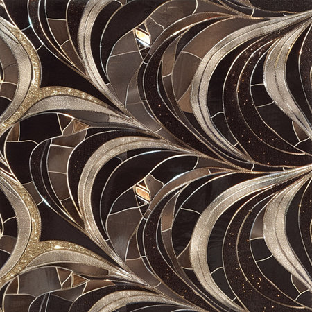 Seamless background pattern. Decorative embossed pattern on leather.の素材