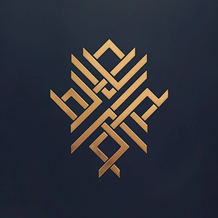 Luxury golden ornament on a dark background. Vector illustration.の素材