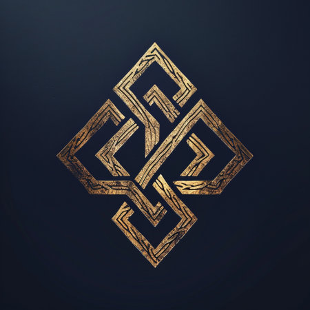 Geometric pattern on the black background. Eps 10 vector file.の素材