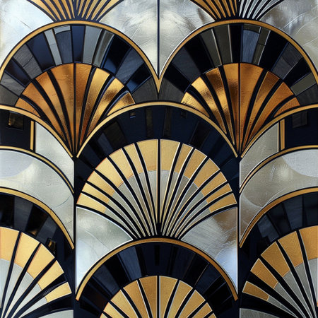 Fragment of the facade of the building in the form of a fanの素材