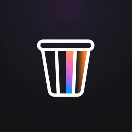 Trash can icon, vector illustration. Flat design style eps 10の素材