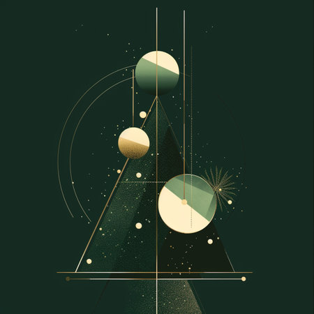 Abstract geometric background with space for text. Minimalistic design.の素材