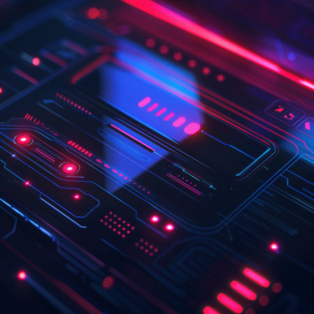 Circuit board background. 3d rendering, 3d illustration.の素材