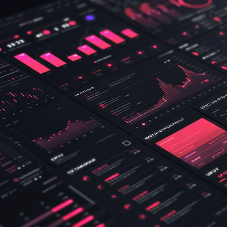 Highly rendering of equalizer in studio. 3d illustration.の素材