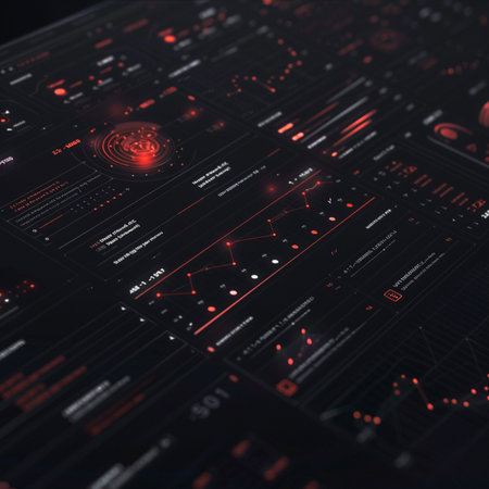 Futuristic HUD interface. Futuristic user interface. Abstract backgroundの素材