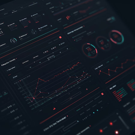 Futuristic user interface. Abstract background. 3d rendering.の素材