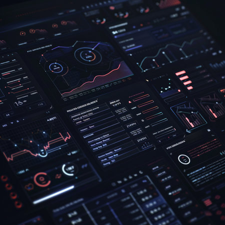 Futuristic user interface, HUD, UI, UX, GUI, GUI. Abstract background. 3d renderingの素材