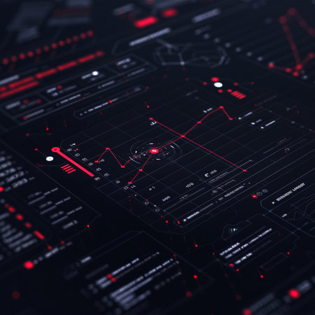 3d rendering of stock market or forex trading graph on digital screenの素材