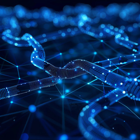 Abstract technology background. Network connection structure. 3d rendering toned imageの素材