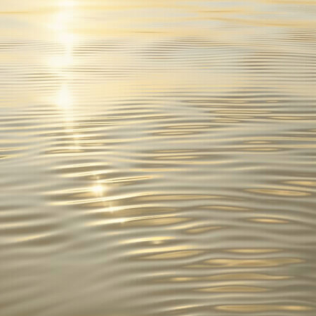 Sunset on the sea. Abstract background and texture for design.の素材