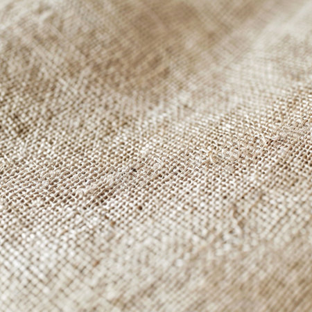 Linen texture background. Closeup of sackcloth textured backgroundの素材