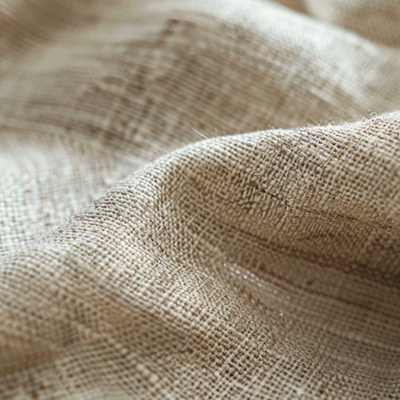 Sackcloth texture background. Closeup of sackcloth textured backgroundの素材