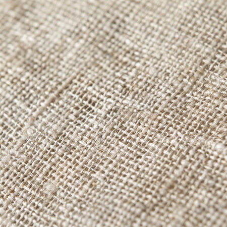 Linen texture. Close-up of a burlap background.の素材