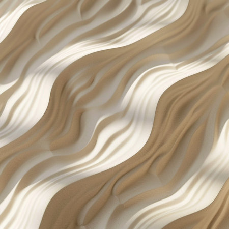 abstract background of white and beige stripes. 3d renderingの素材
