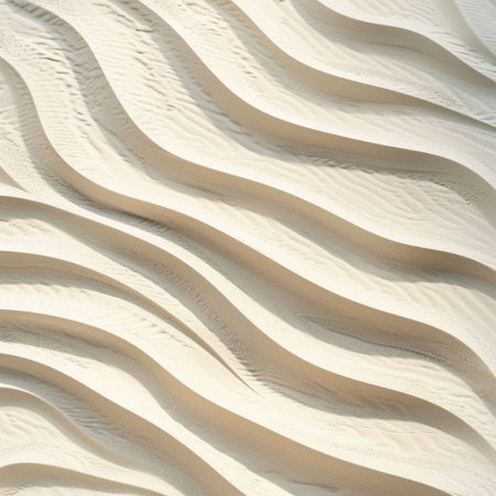 White sand dune texture. Abstract background and texture for design.の素材