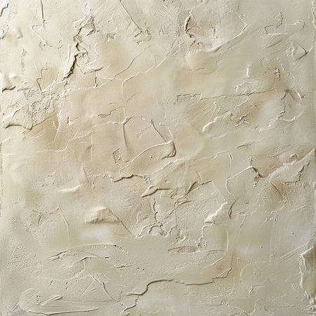 White plaster on the wall as a background. Texture close-upの素材