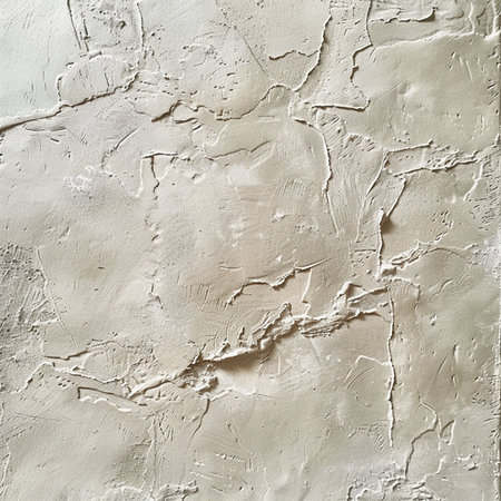 White plaster on the wall as an abstract background. Texture for designの素材