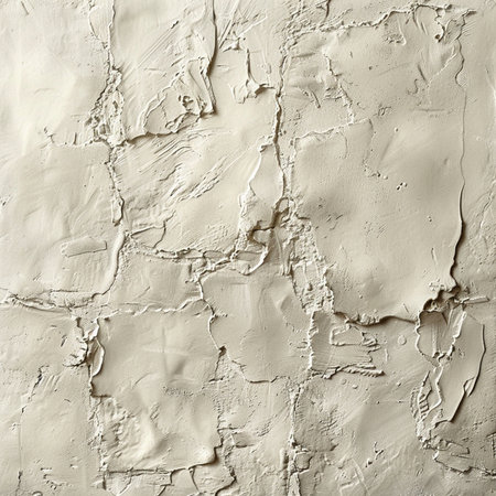 White plaster wall texture. Abstract background for design with copy space.の素材