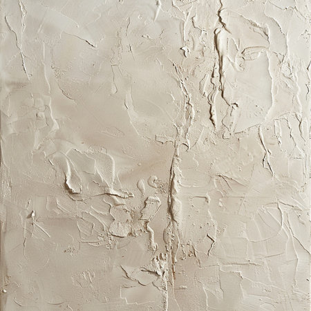 Plaster on the wall as a background. Texture of plaster.の素材