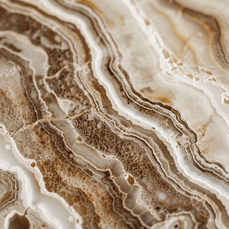 Marble texture as background, closeup. Natural stone pattern.の素材