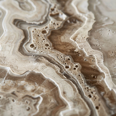 close up of agate mineral texture as very nice natural pattern backgroundの素材