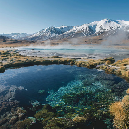 Panoramic view of lake Tekapo, South Island, New Zealandの素材