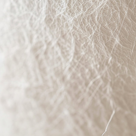 Close up of a white leather texture. Abstract background and texture for design.の素材