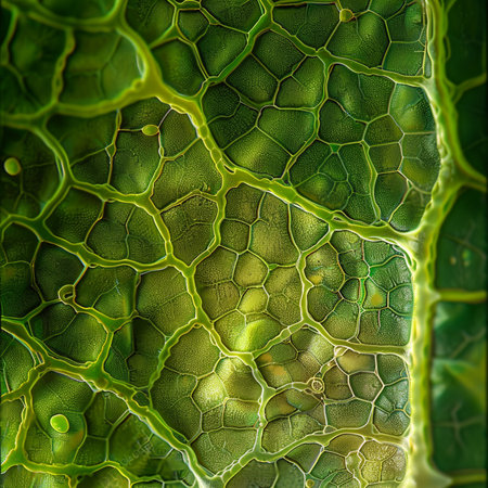 Close-up of green leaf texture. Abstract background and texture for design.の素材