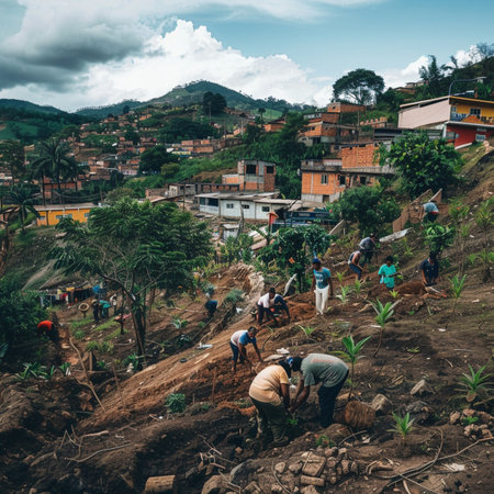 Unidentified Vietnamese people are working on the farm in Sapa, Vietnamの素材